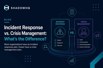 Incident Response vs. Crisis Management: What's the Difference?