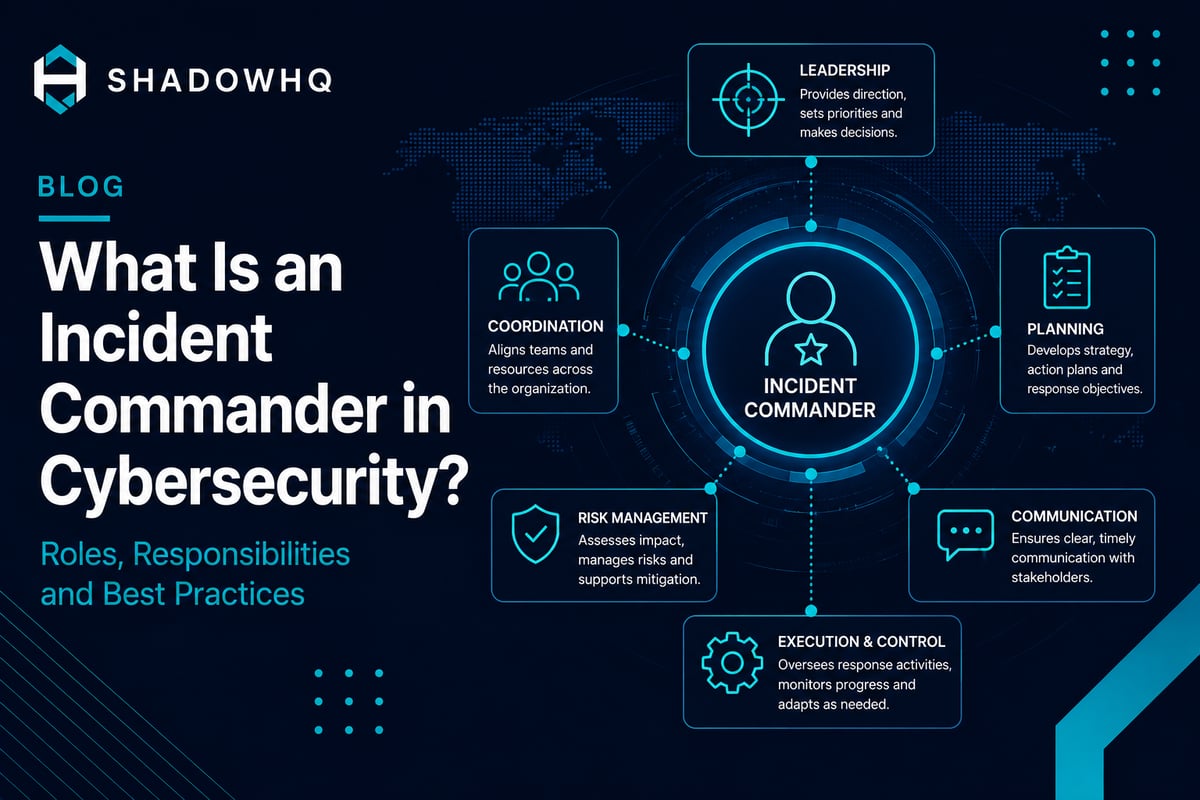 What Is an Incident Commander in Cybersecurity? Roles, Responsibilities, and Best Practices