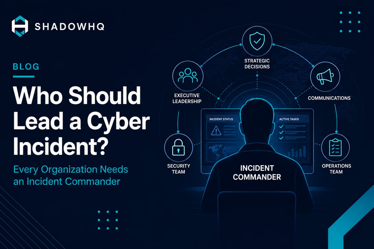 Who Should Lead a Cyber Incident? Why Every Organization Needs an Incident Commander