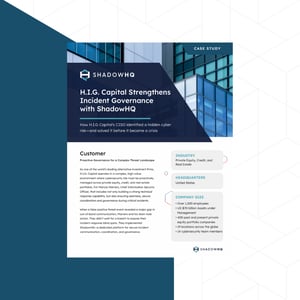 H.I.G. Capital Case Study